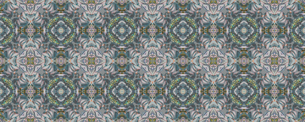 Italy Seamless Background. Ultramarine Abstract