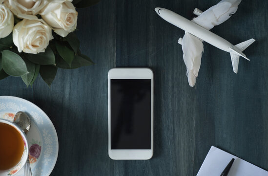 Online flight booking using smartphone