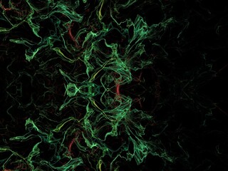 Imaginatory fractal background Image