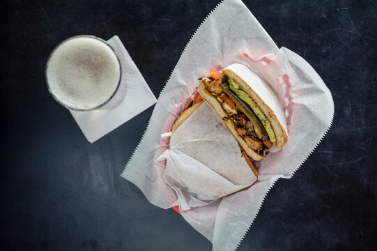 Bar Food: Chicken Tinga Torta