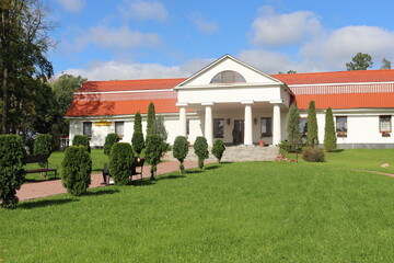 royal king palace building in Belarus