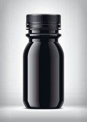 Plastic Bottle on background. 