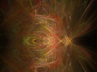 Imaginatory fractal background Image