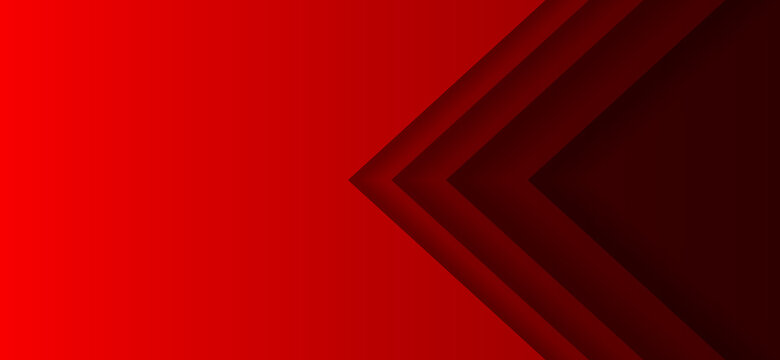 Red arrowhead abstract background. Right angle frame, gradient of light tones to dark colors.
Templates for business card, cover layout, brochure, flyer, corporate pages, poster, banner, web design. V