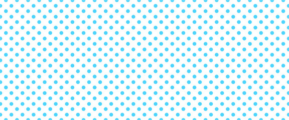 Blue, polka dot jersey pattern. Pois, polka dots memphis style. Flat vector seamless dotted pattern. Vintage, abstract geometric wallpaper or banner. Christmas ( xmas ). Point, round signs.