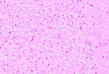 Light Pink, Blue vector template with circles.