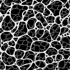 Pattern seamless - cells veins spider webs or neurons