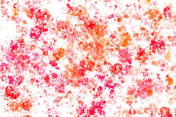 Abstract Multicoloured Paint Splash Background 