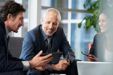 Group of corporate business people having a meeting