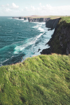 Loop Head Cliffs . Country of Clare Ireland