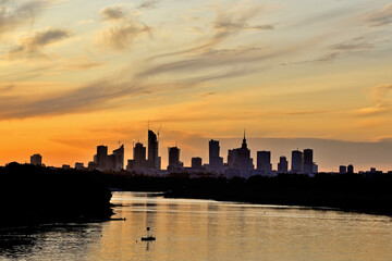 Warsaw, Poland - view of the city.