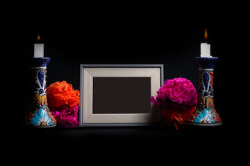Dia de los muertos, Mini altar para dia de muertos / Mini altar for day of the dead