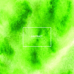 Green and White Abstract Water Color Texture Background