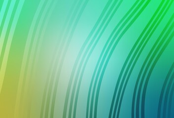 Light Green vector backdrop with wry lines.