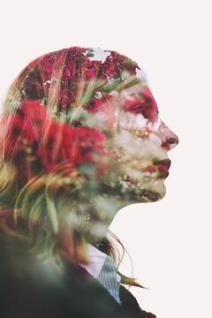 Double roses exposure