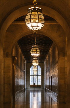 Classic Corridor of the New York Public Library