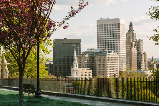 Cityscape of Downtown Providence, Rhode Island