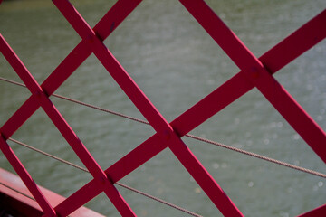 Garde-corps de la Passerelle saint Georges - Lyon 