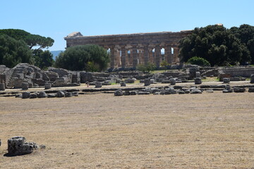 Paestum - Il tempio di Nettuno (Tempio di Poseidone)