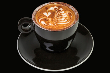 Stunning barista coffee Mochaccino,