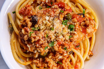 Ragù alla Bolognese Bucatini