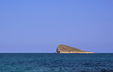 Isla de Benidorm, Alicante, España