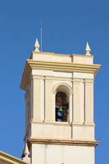 Fototapeta na wymiar Iglesia de San Jaime y Santa Ana, Benidorm, España