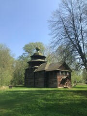 old wooden house
