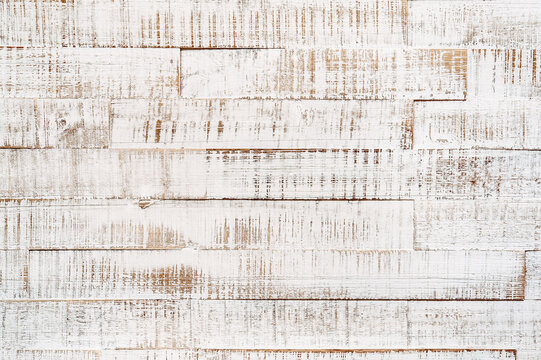 Rustic White Wooden Background
