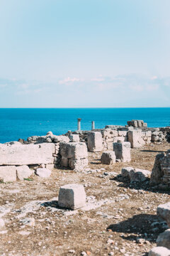 The ancient town of Tharros, Sardinia - Italy