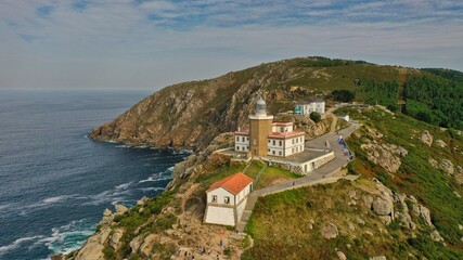 Fototapeta na wymiar Fisterra - Finisterra - Cabo de Finisterre - Camino de Santiago - La Coruña - Galicia