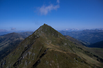 Fototapeta na wymiar The 2216 meter high mountain 