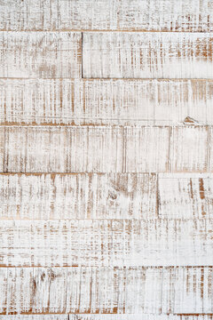 Rustic White Wooden Background