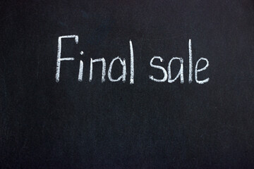 Blackboard lettering Final sale