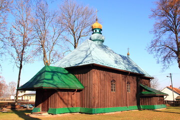 Kłokowice Kościół Architektura Drewniana © woodyd