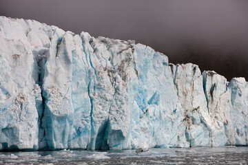 Fototapeta na wymiar Tidewater Glacier, Svalbard, Norway