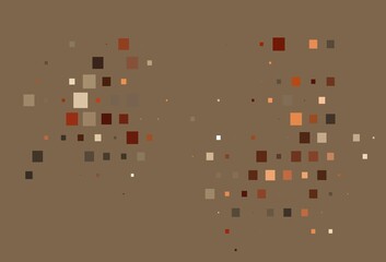 Light Red vector pattern in square style.