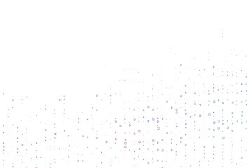 Light Blue, Red vector layout with rectangles, squares.