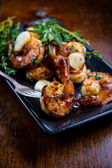 Portuguese Garlic Shrimp