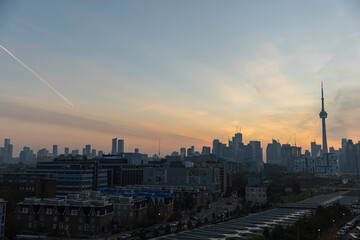 Sunrise in Toronto