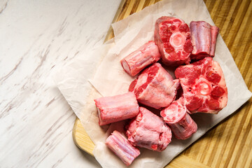 Oxtail Meat Cutting board