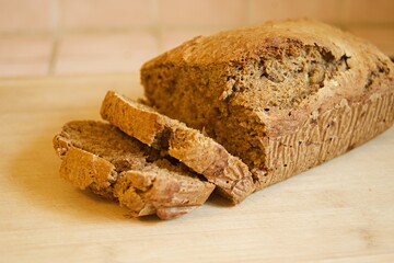 Homemade Baked Sweet Banana Bread