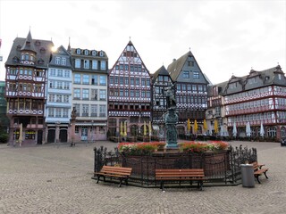 Naklejka premium old town of Frankfurt, Germany