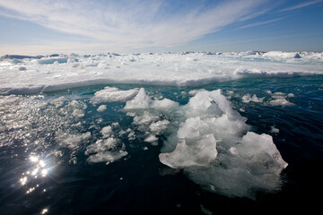 Sea Ice, Svalbard, Norway