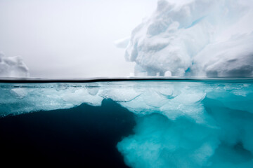 Underwater Iceberg, Svalbard, Norway