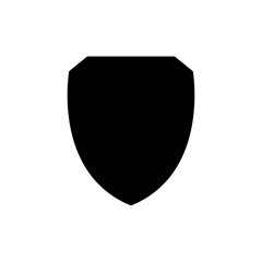Black shield icon