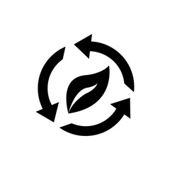 Ecology recycle icon