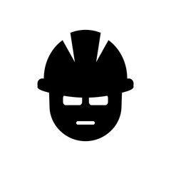 Worker head icon