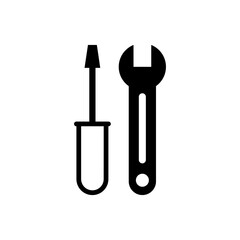 Spanner and screwdriver icon