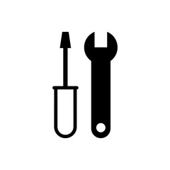 Spanner and screwdriver icon